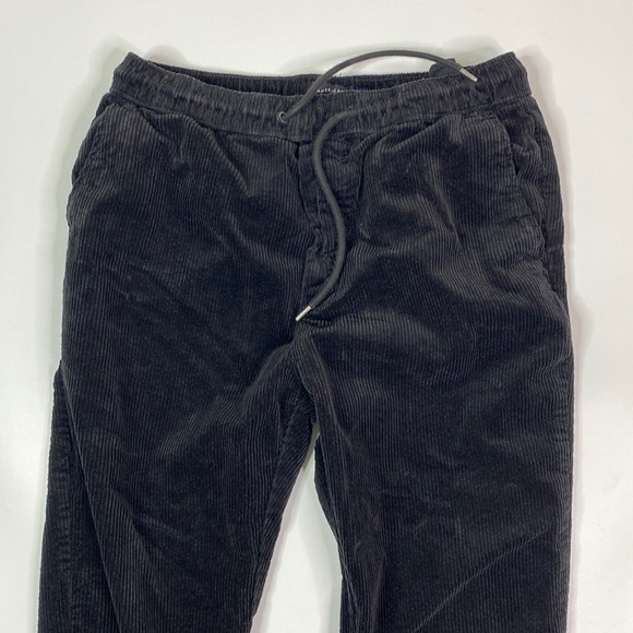 American Eagle Next Level Flex Black Corduroy Jogger Pants Medium - Picture 2 of 14